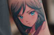 make anime tattoo design