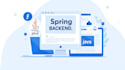 develop java spring boot backend and rest apis