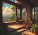 create cartoon background illustration