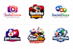 make eye catching social media logo