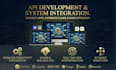 develop secure rest apis and integrate third party services