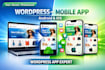 convert wordpress site to mobile app for android and ios
