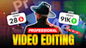 professionally edit your video ad or brand video
