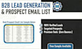 provide b2b lead generation and prospect email list