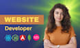 develop a custom full stack website with complete frontend backend solutions