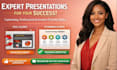 design a professional powerpoint presentation design, google slide presentation
