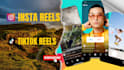 create instagram reels, youtube shorts and tiktok