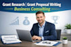 do grant research and write winning grant proposals
