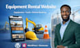 build a professional equipment rental website
