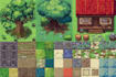 do pixel art tileset pixel animation sprite sheet game art assets pixel tile map