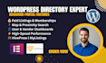 design develop wordpress directory listing classified immobilien business site