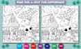 draw a hidden object and spot the different pictures from your idea
