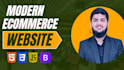 create a modern responsive ecommerce frontend