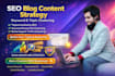 create SEO blog content strategy semantic topic clusters