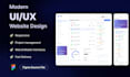 do figma website UI UX design, UI UX design