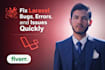 fix laravel bugs, errors and issues fast and professionally