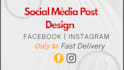 social media post design