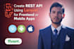 build a secure rest API with laravel for web and mobile apps