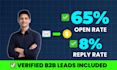 create high converting cold email campaigns with verified b2b leads