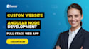 build full stack web applications using angular and node js