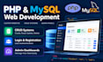 develop PHP mysql web applications and crud systems