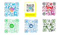 make custom unique, professional qr code for business logo