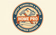 create elegant home remodeling handyman logo service