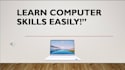 create computer lesson plans for beginners
