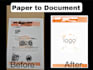 paper to document make