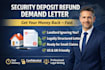 write a strong security deposit refund demand letter that gets fast payment