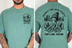 create retro beer octopus takoyaki t shirt logo