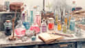 be ready for scientific watercolor illustration