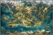 make amazing fantasy dnd map illustration