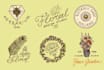 create luxury feminine flower logo for you