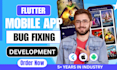 fix flutter UI bugs and logic issues