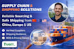 source reliable suppliers and manage safe shipping