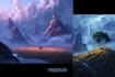 draw stunning fantasy landscape artwork