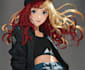 create a anime style character, person