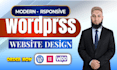 create responsive, modern, clean wordpress website