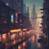 create stunning sci fi city illustrations and futuristic
