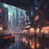 create cinematic sci fi city concept art
