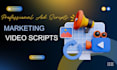 write video ad scripts that convert