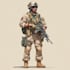 do military themed illustration