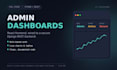 build a custom admin dashboard using react and django