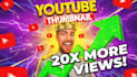 design attractive youtube thumbnail design in 2 hours