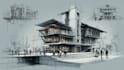 do hand drawn architectural sketches