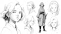 draw character design in sketch