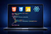 create responsive website with HTML CSS js react