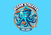 do octopus mascot logo design with express delivery