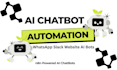 build an ai automation using n8n for whatsapp, slack, telegram, or website